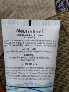Nutriderm Moisturizing Lotion