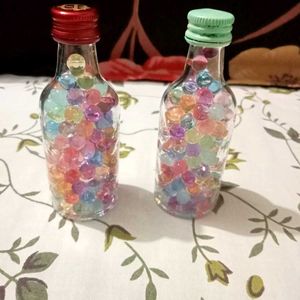 Small Glass Bottle With Magic Boll