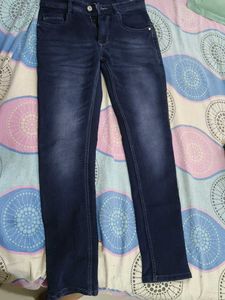 Dark Blue Denim Jeans