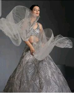 Premium Faux Georgette Lehenga