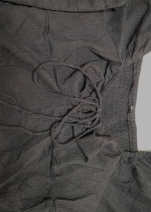 Black Party Wear Top