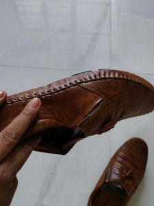 Brown Leather Loafers