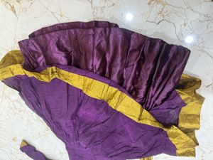 Purple &amp; Yellow Detail Top