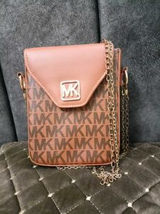 MK Brown Crossbody Bag