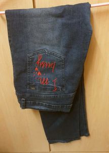 Embroidered Ladies Jeans