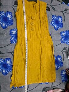 Mustard Yellow Kurta