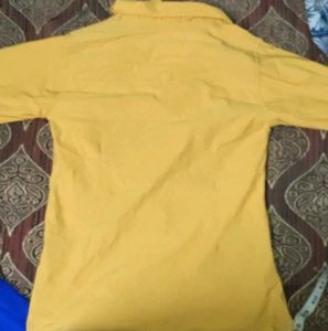 Yellow Long Sleeve Blouse