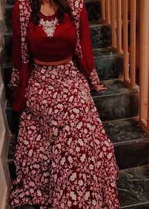 Designer 3 Piece Lehenga Set