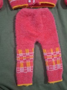 Handmade Knitted Baby Outfit