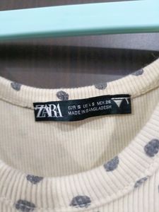 Zara Crop Length Top