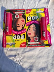 Lip Balm Sugar Pop And Derma Co Brand 👌