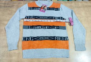 Striped Knit Sweater