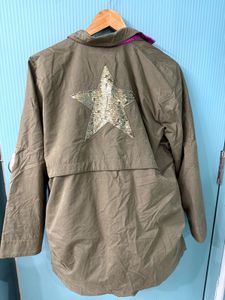 Olive Green Jacket For Women