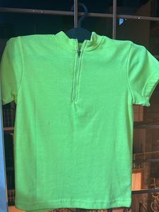 Neon green top