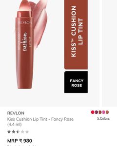 Revlon Kiss Cushion Lip Tint-fancy Rose