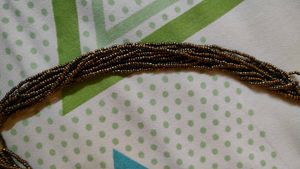 Beaded Neckless With Pendent