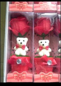 Rose &amp; Teddy Keepsake