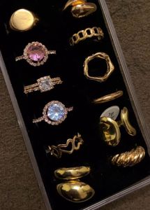 Anti Tarnished Rings