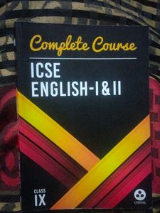 ICSE English Class IX Textbook