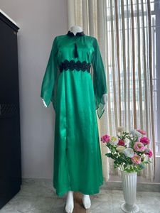 Green Premium A-line Cheongsam