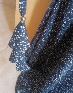 Fit &amp; Flare Dress/Kurti With Latkan In Belt