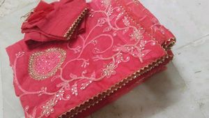 Beautiful Saree With Blouse 💝