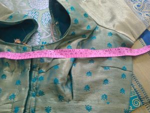 Green Banarasi Silk Saree