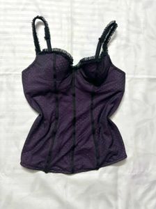 violet corset top 🪻