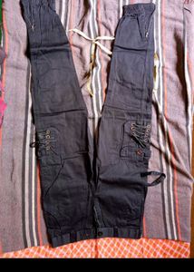 Black Cargo Pant
