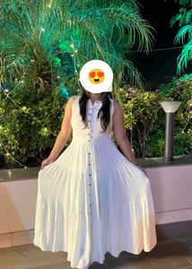 Elegant White Maxi Dress