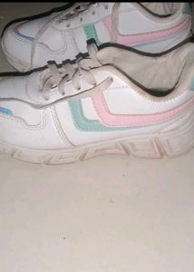 Cute Pastel Accent Sneakers