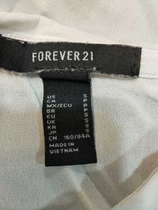 Forever 21 Ruffle Crop Top