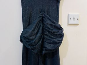 Elegant Black Gown Size S