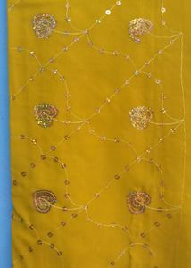 Yellow Saree