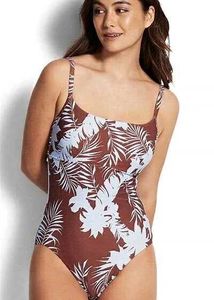 Floral Print One-Piece Swimsuit