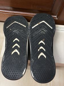 Black Casual slip on Shoes