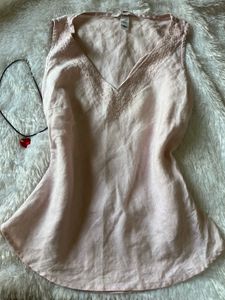 H&amp;M Peach Kurti Top ( V Pretty Irl)