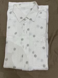 White Patterned Shirt