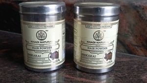 Khadi Natural Shikakai Hair Powder (Set of 2)