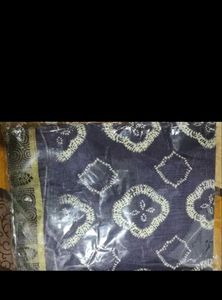 Purple Printed Saree