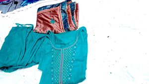 Pure Cotton Kurti Set
