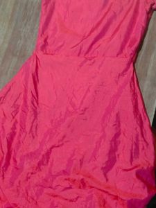 Pink Embellished Anarkali Dress