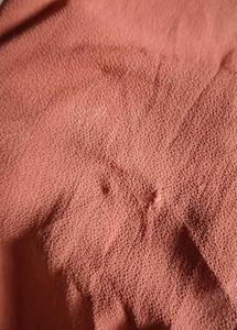 Rust-colored Wrap Dress