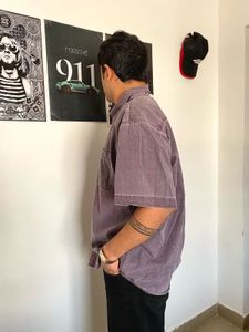 Purple Short Sleeve Shirt