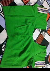 Elegant Green Saree