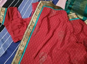 New Red Saree ♥️🔥Pretty