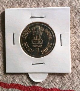 One Rs Old Rare Coin 89 TH Inter Parliamentary