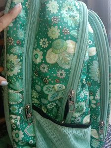 Flower Print Bagpack