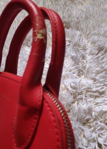 red mini purse