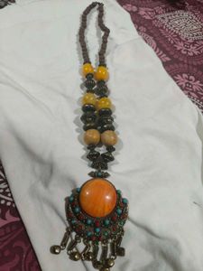 Necklace,Bangles And Hair Clip.